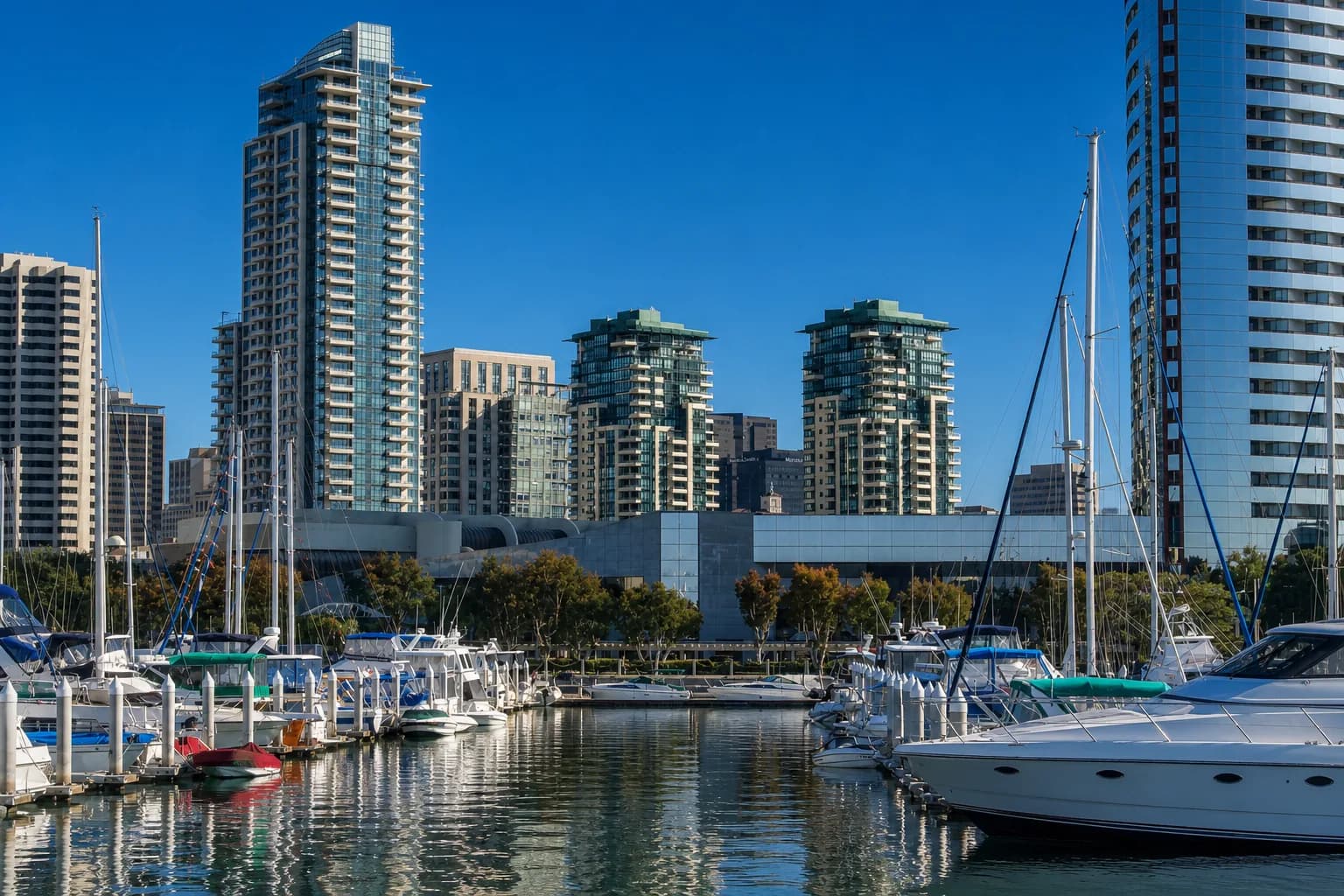 Marina District, Downtown San Diego, California