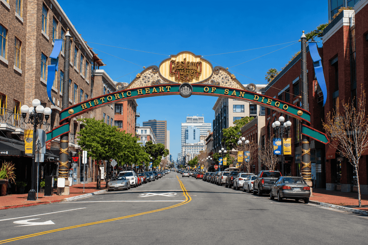 Gaslamp, Downtown San Diego, California