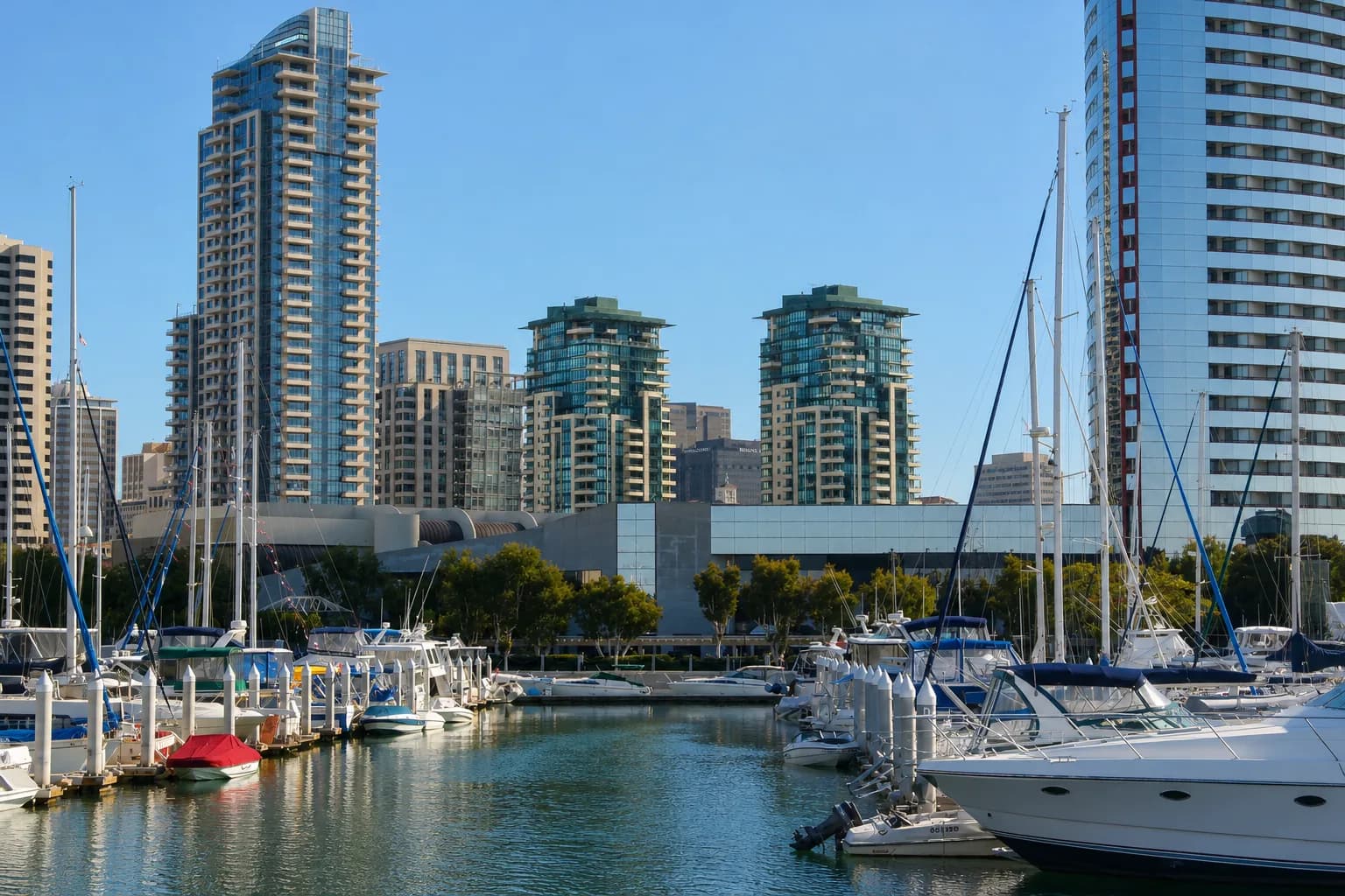 Marina District, Downtown San Diego, California