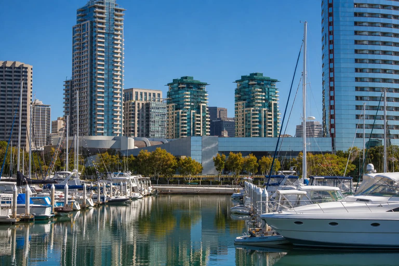 Marina District, Downtown San Diego, California