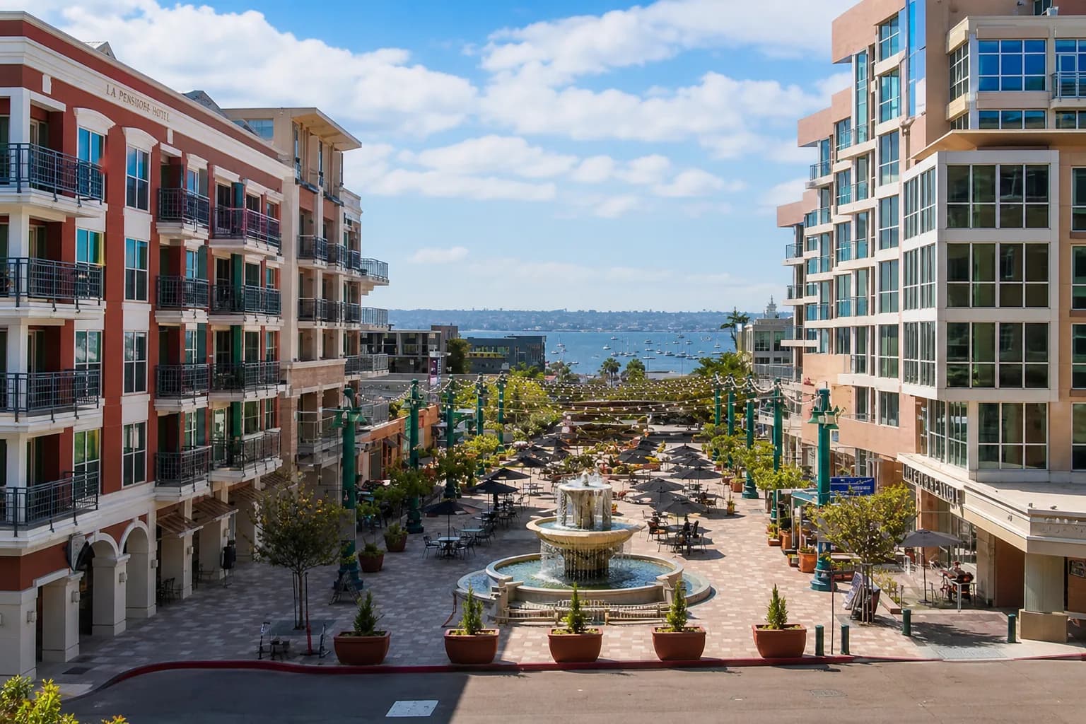 Little Italy, Downtown San Diego, California