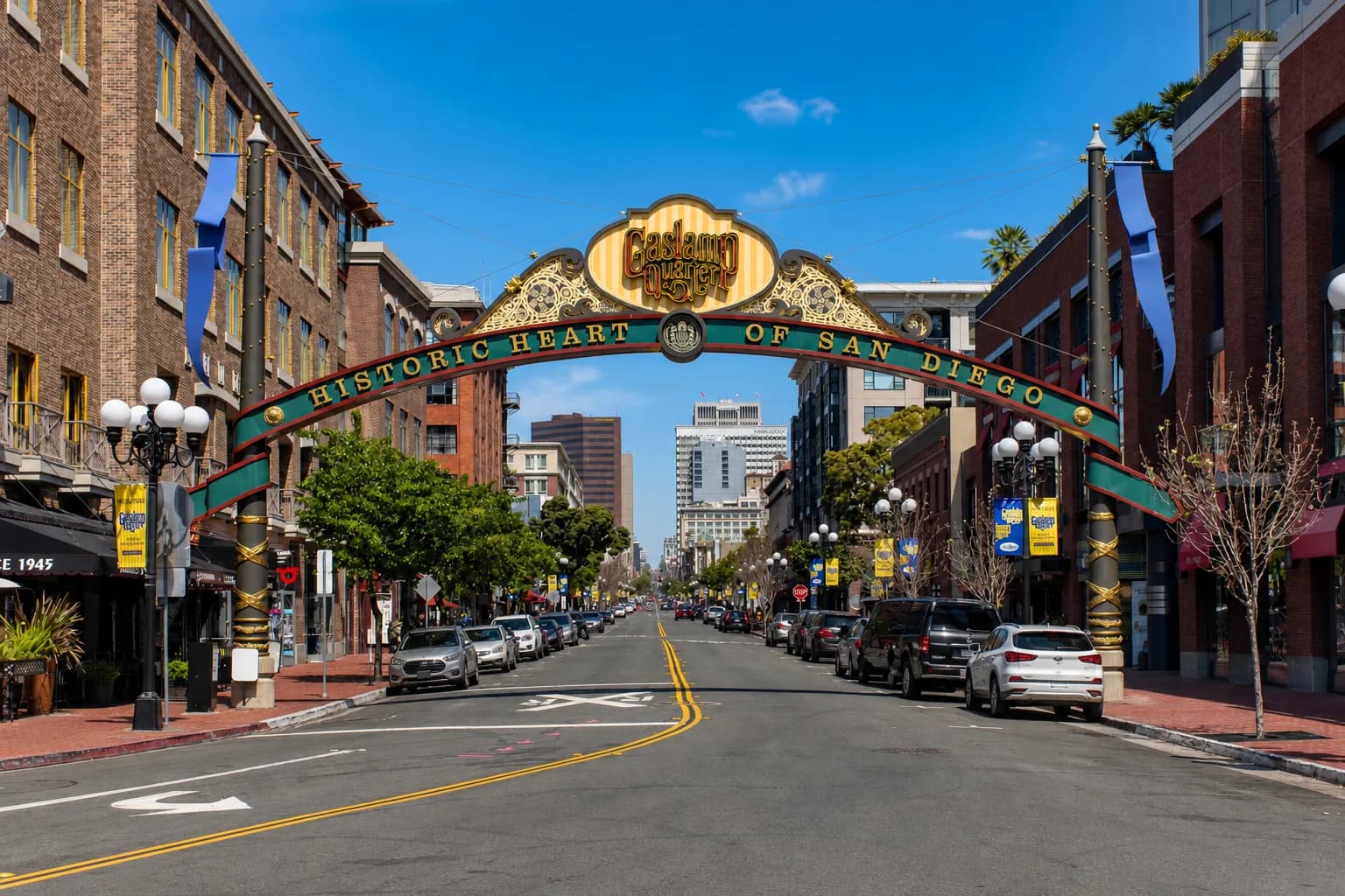 Gaslamp Quarter, Downtown San Diego, California