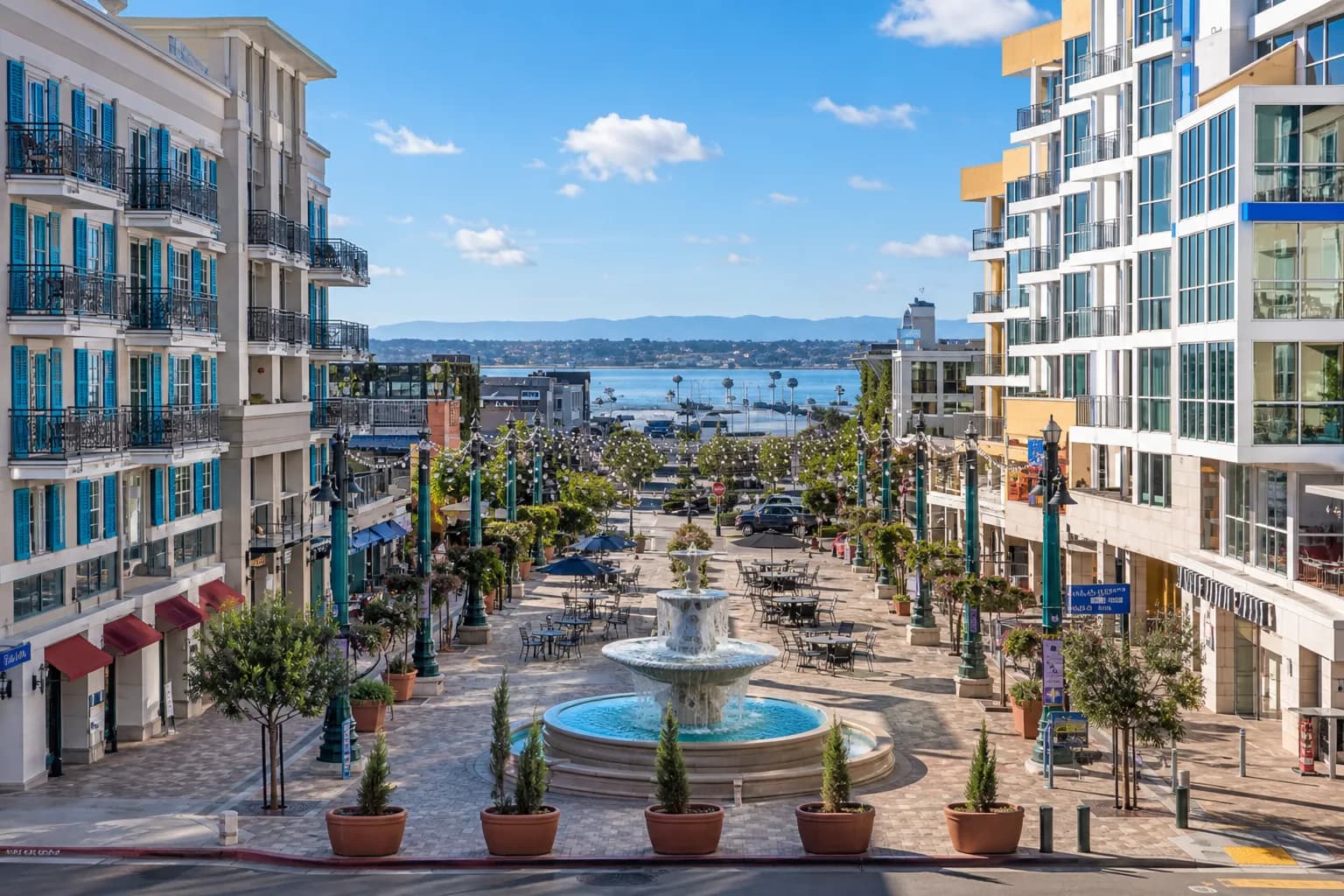 Little Italy, Downtown San Diego, California
