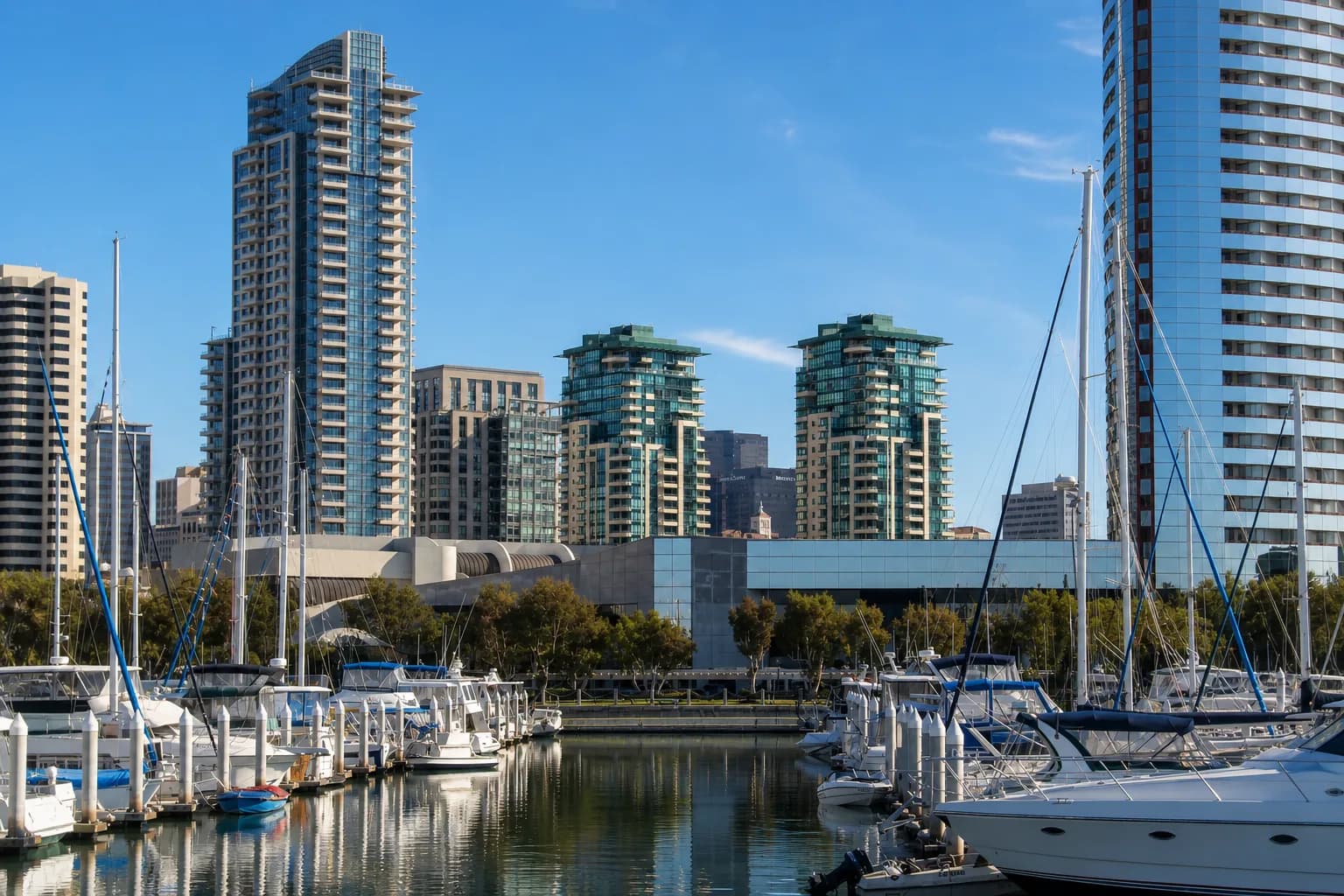 Marina District, Downtown San Diego, California