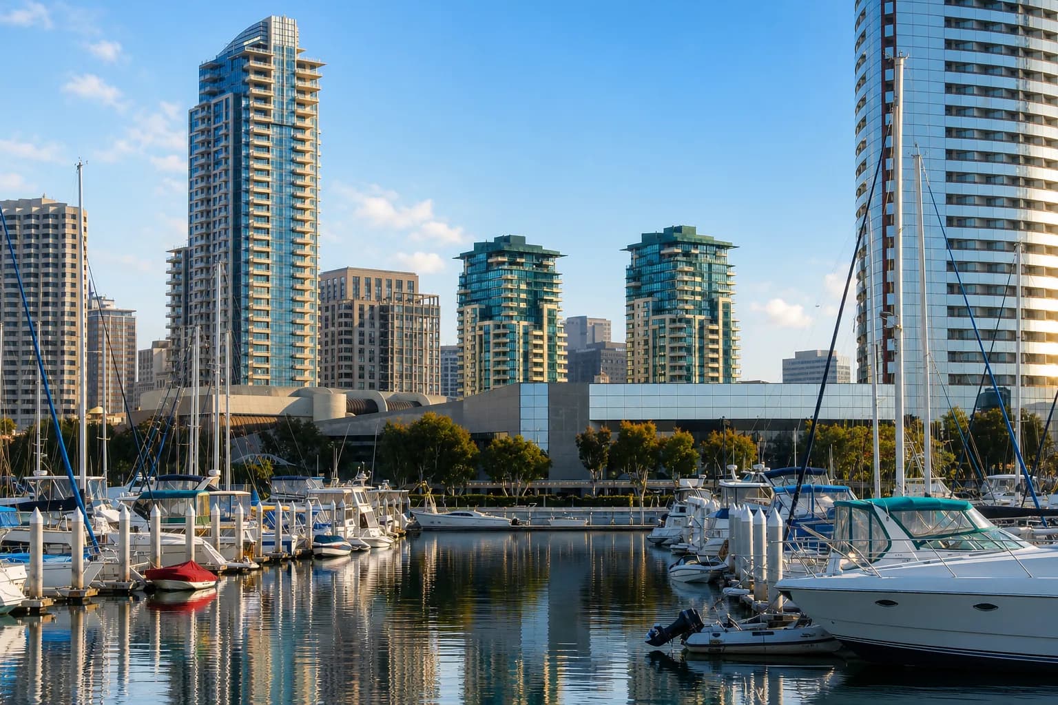 Marina District, Downtown San Diego, California