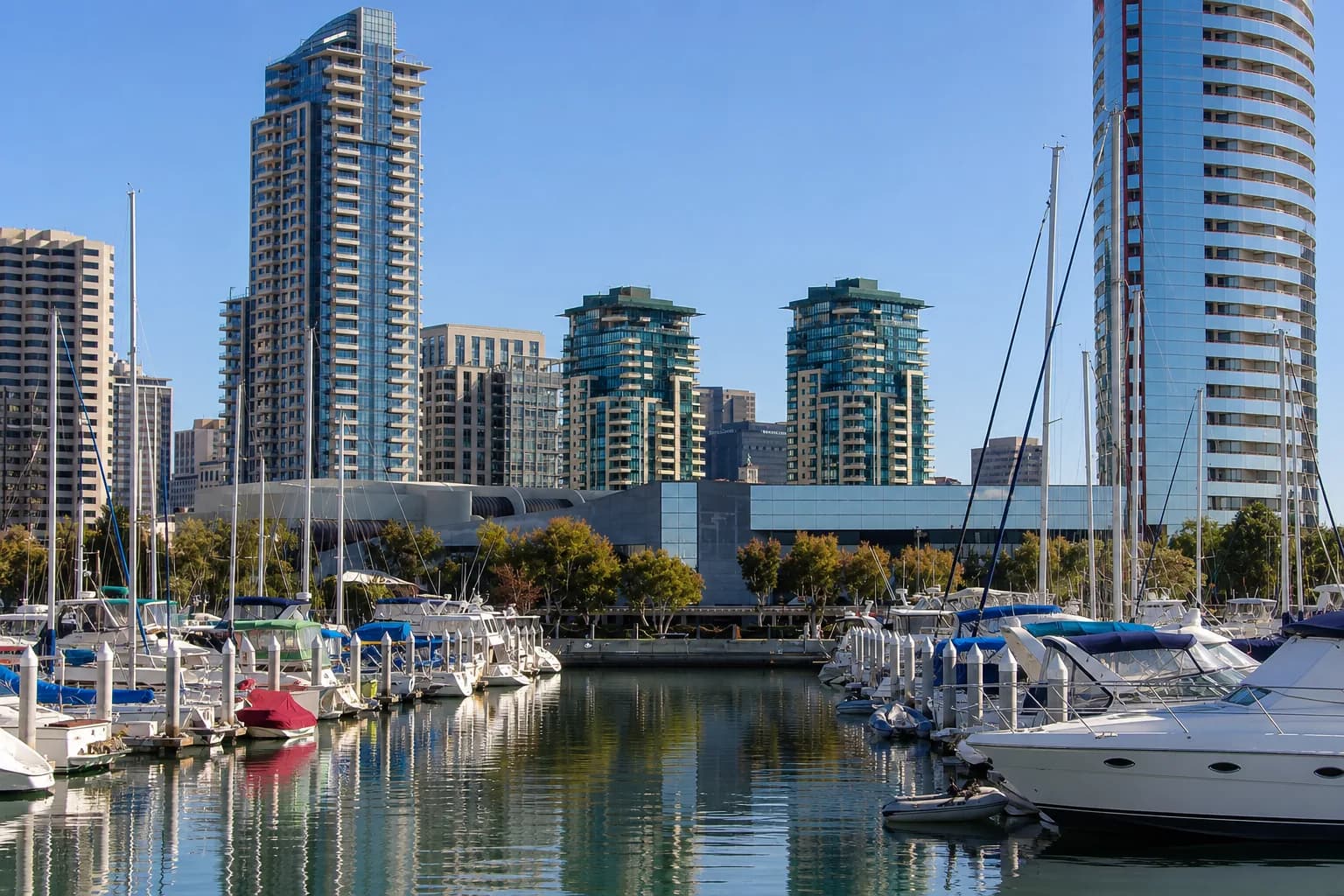 Marina District, Downtown San Diego, California