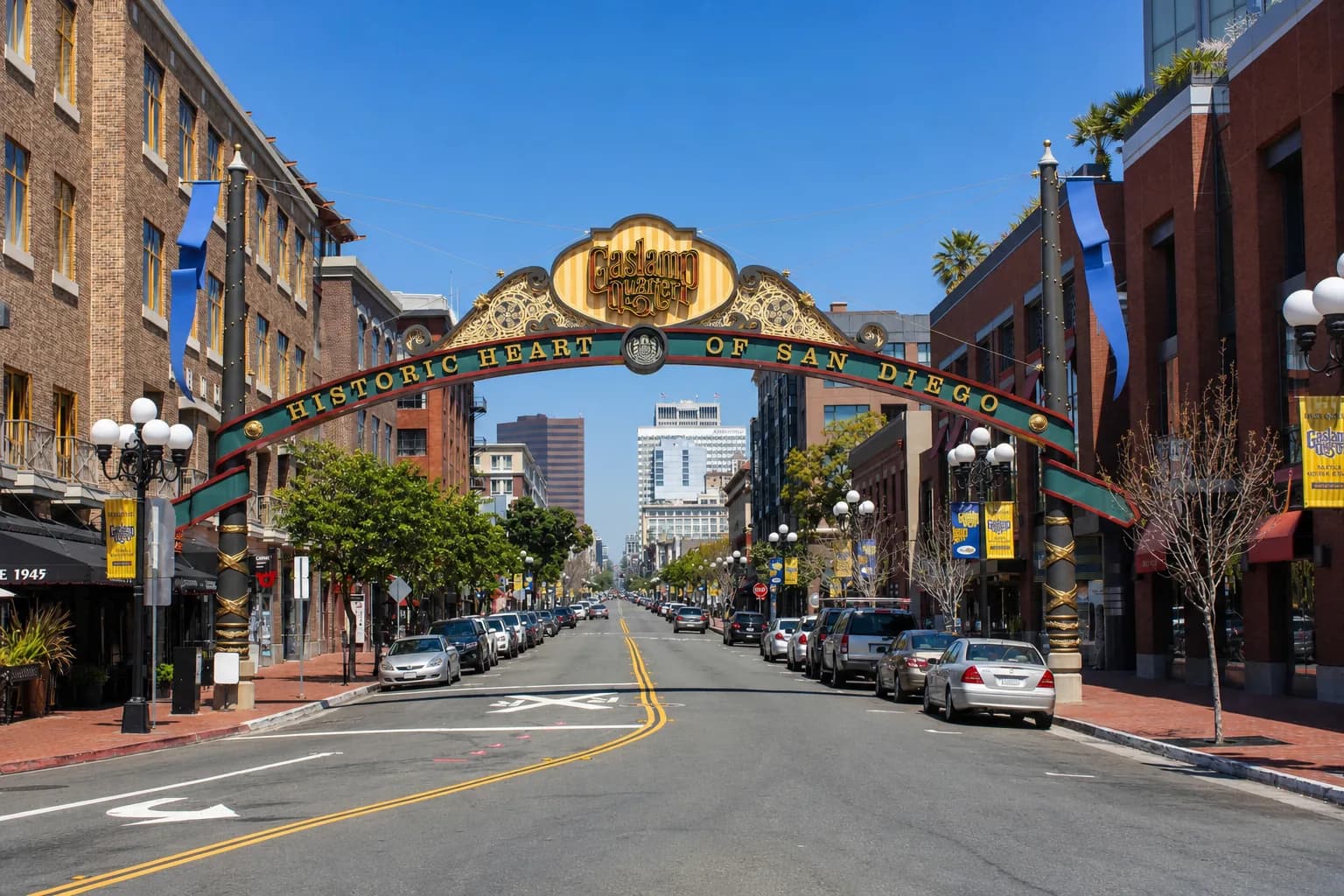 Gaslamp Quarter, Downtown San Diego, California