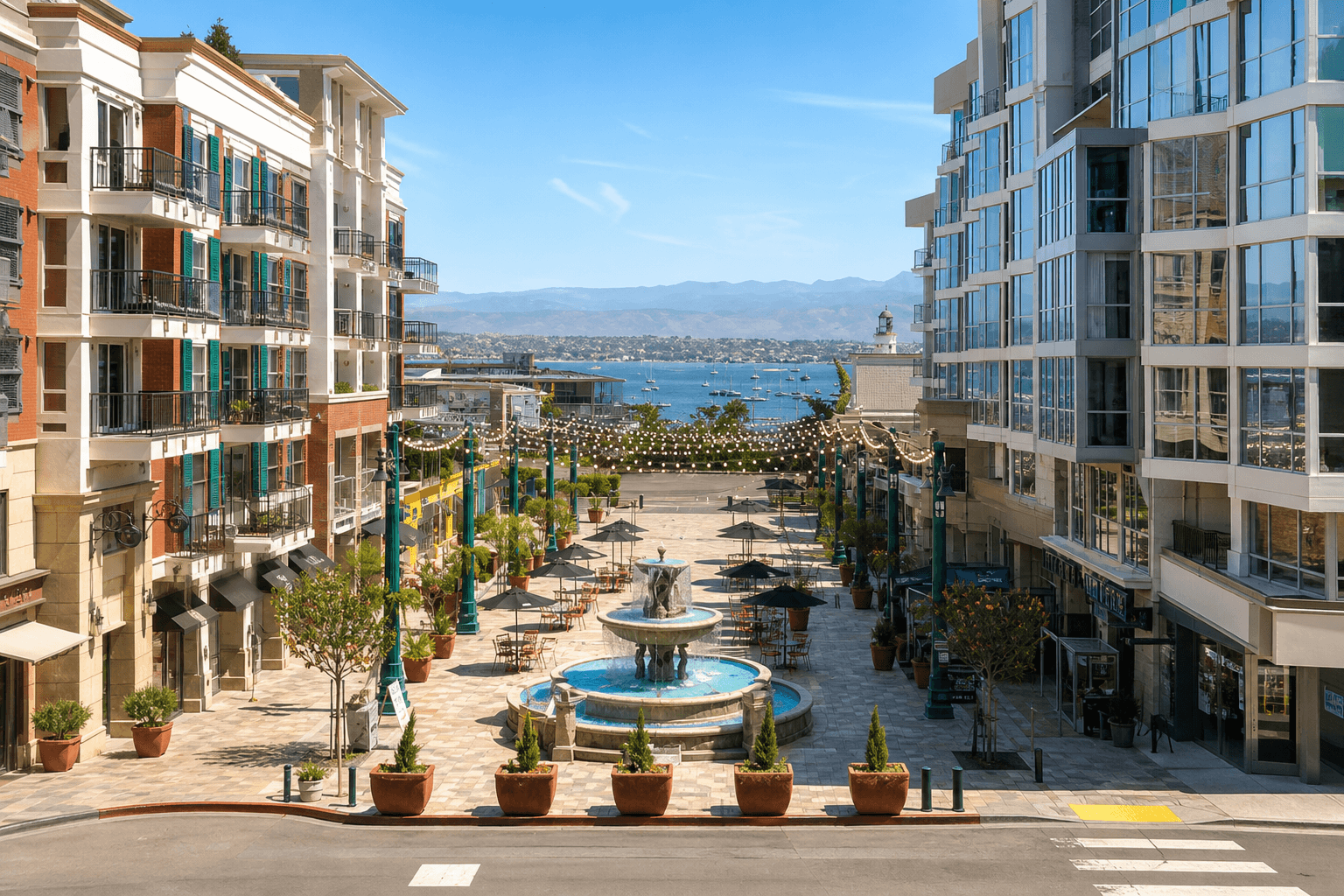 Little Italy, Downtown San Diego, California
