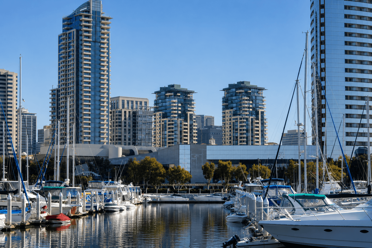 Marina District, Downtown San Diego, California