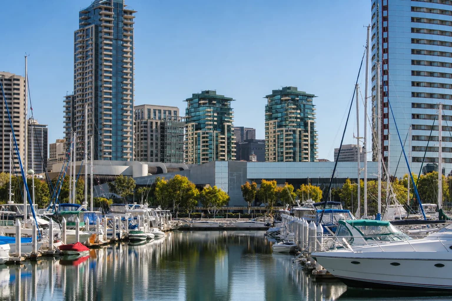 Marina District, Downtown San Diego, California