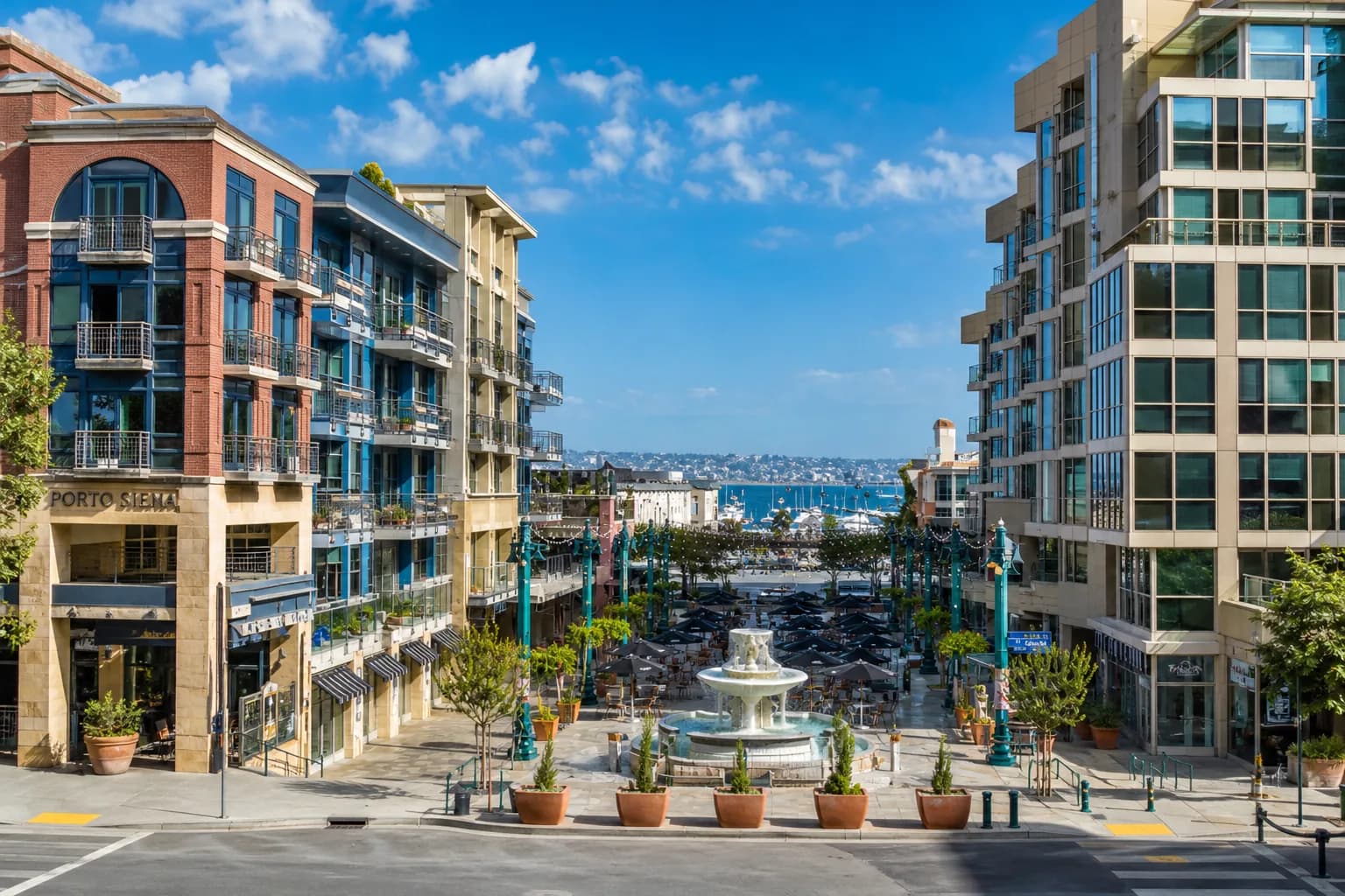 Little Italy, Downtown San Diego, California