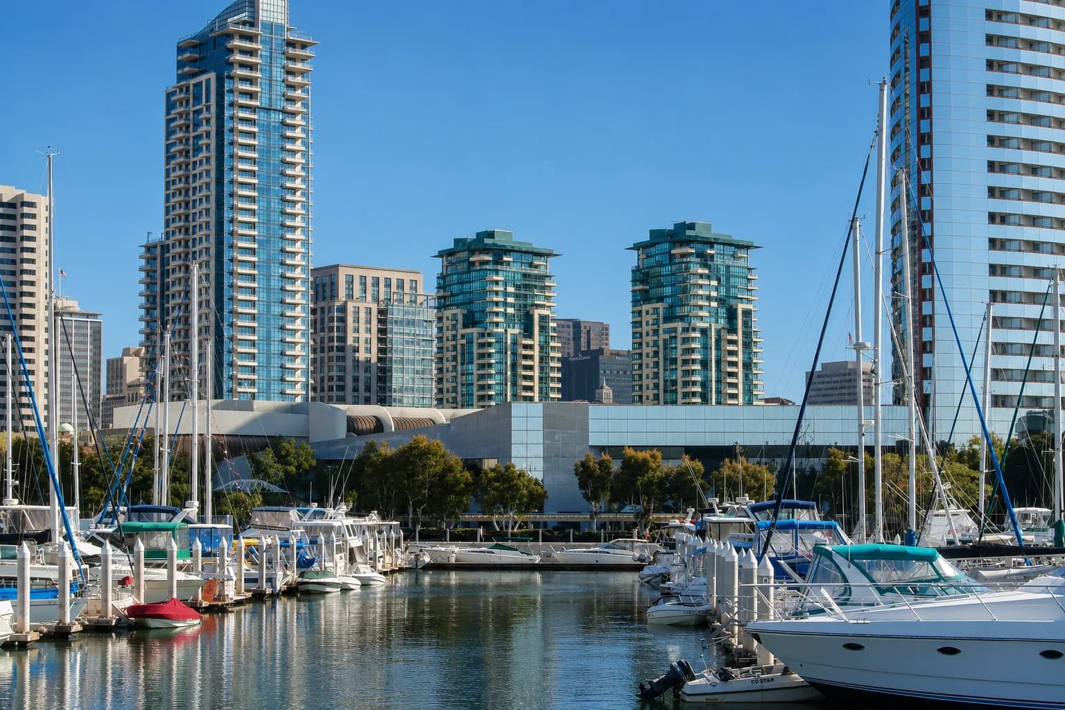 Marina District, Downtown San Diego, California