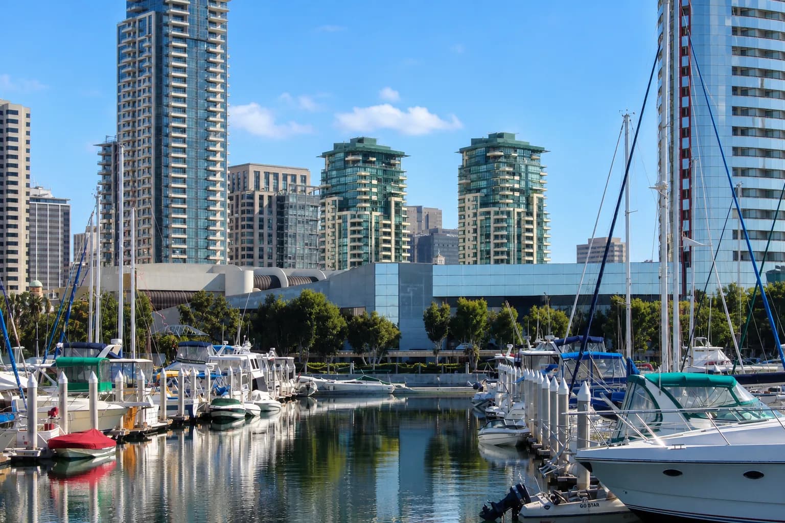 Marina District, Downtown San Diego, California